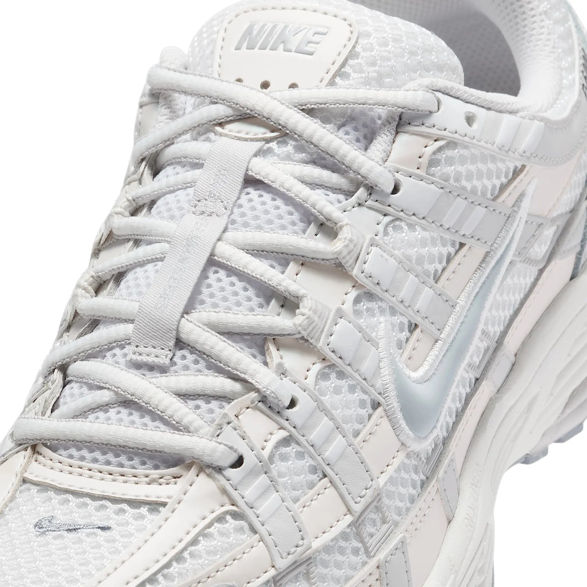 Detailed View of Nike P-6000 SE Summit White Vast Grey (W) IF1756-100